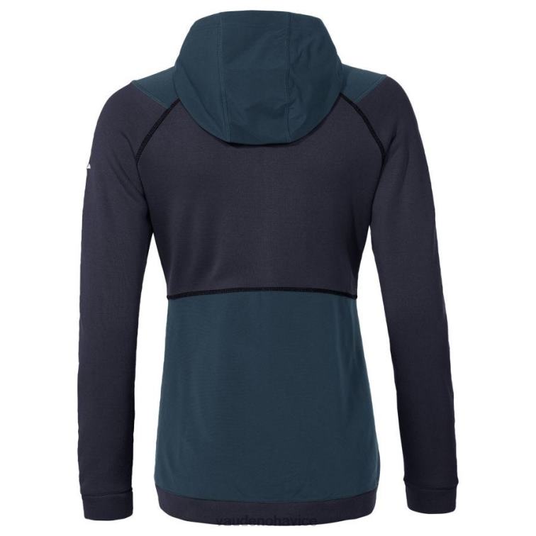 VAUDE 6FF4J275 oblečenie temné more ženy fleecová cyklistická bunda tremalzo