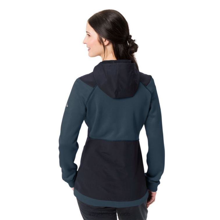 VAUDE 6FF4J275 oblečenie temné more ženy fleecová cyklistická bunda tremalzo