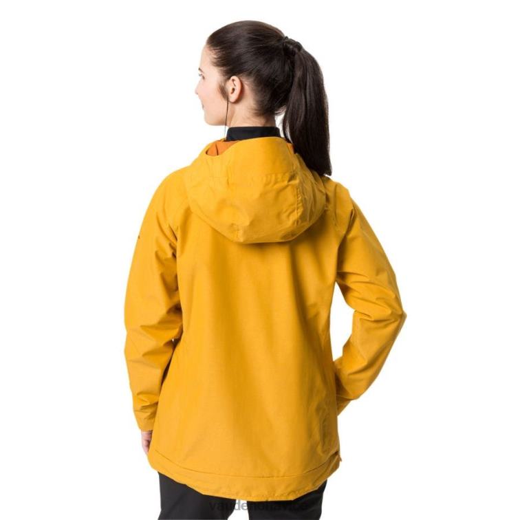 VAUDE 6FF4J280 oblečenie temné more ženy comyou pro cyklistická bunda do dažďa