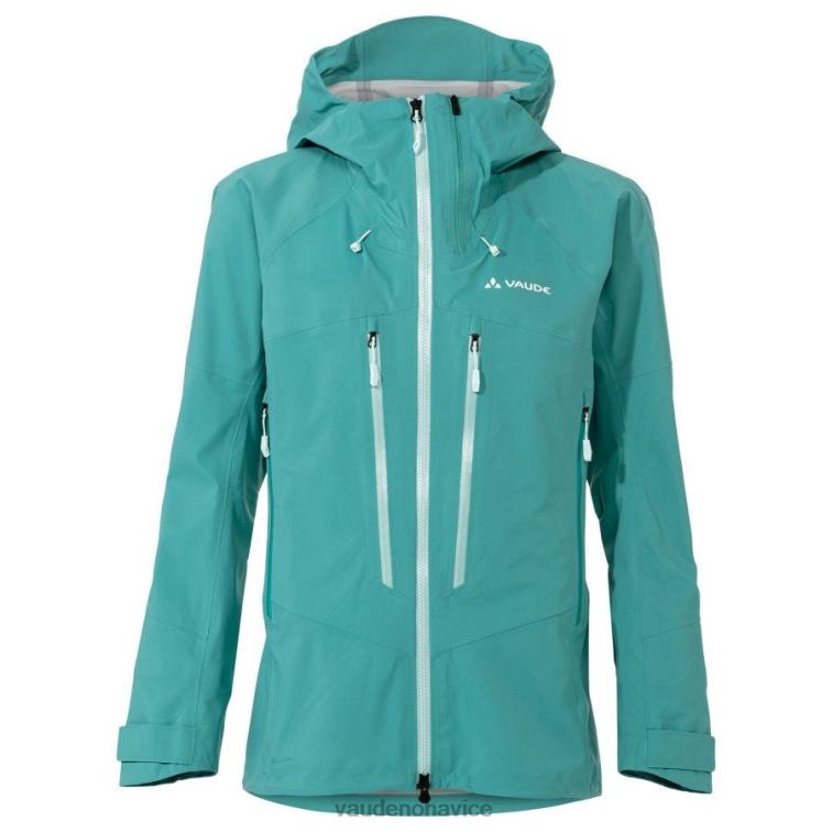 VAUDE 6FF4J295 oblečenie karmínovo červená ženy 3-vrstvová skialpinistická bunda monviso