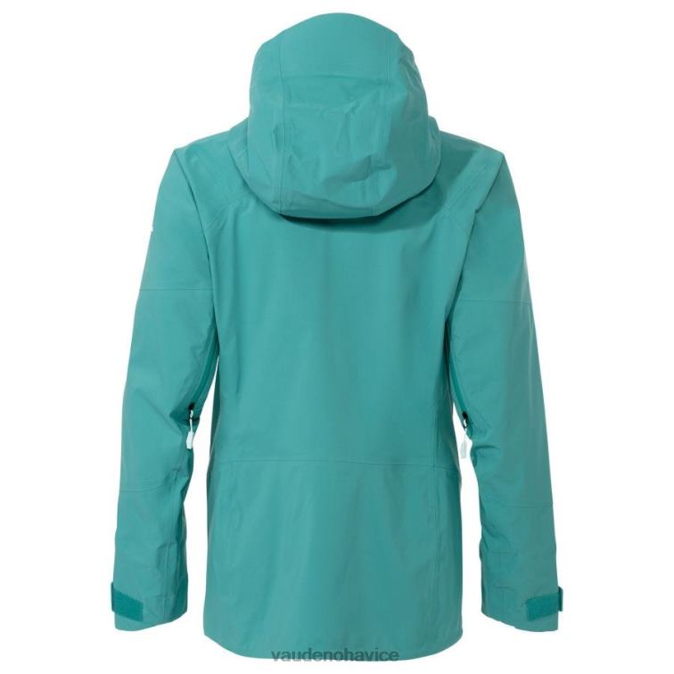 VAUDE 6FF4J295 oblečenie karmínovo červená ženy 3-vrstvová skialpinistická bunda monviso