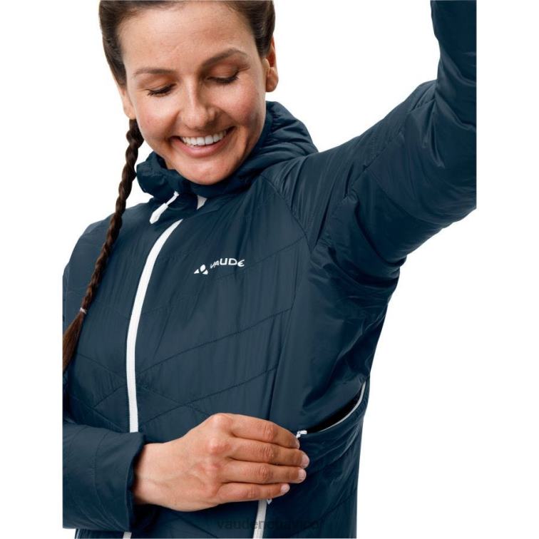 VAUDE 6FF4J306 oblečenie temné more ženy zateplená lyžiarska bunda monviso