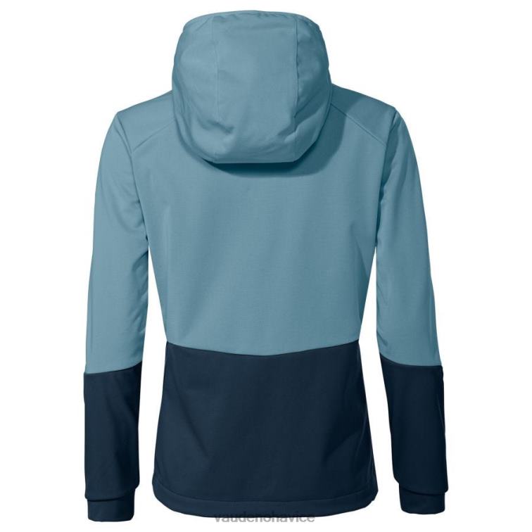 VAUDE 6FF4J348 oblečenie temné more ženy tremalzo softshellová cyklistická bunda