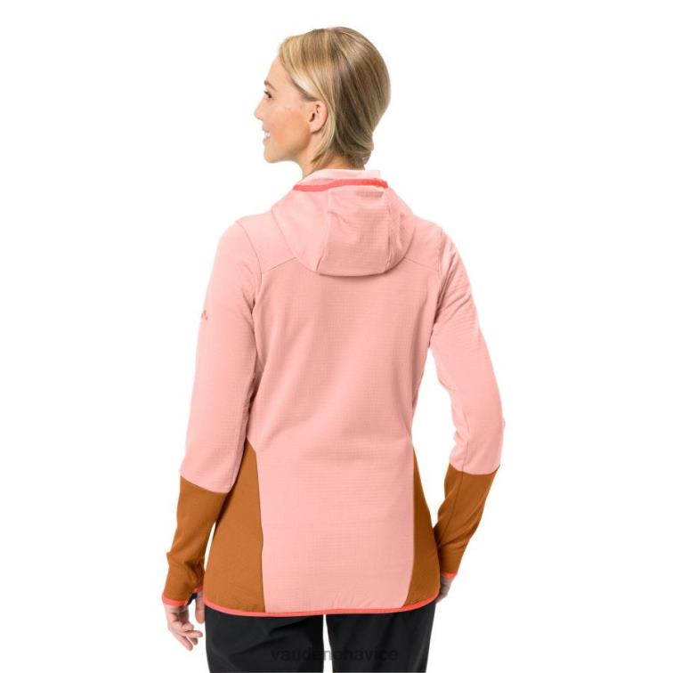 VAUDE 6FF4J364 oblečenie temné more ženy mriežková fleecová bunda monviso