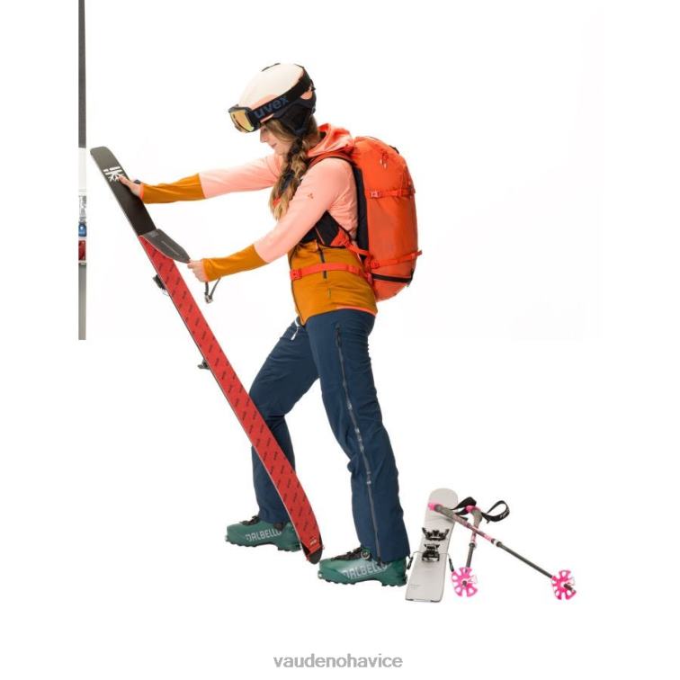 VAUDE 6FF4J364 oblečenie temné more ženy mriežková fleecová bunda monviso