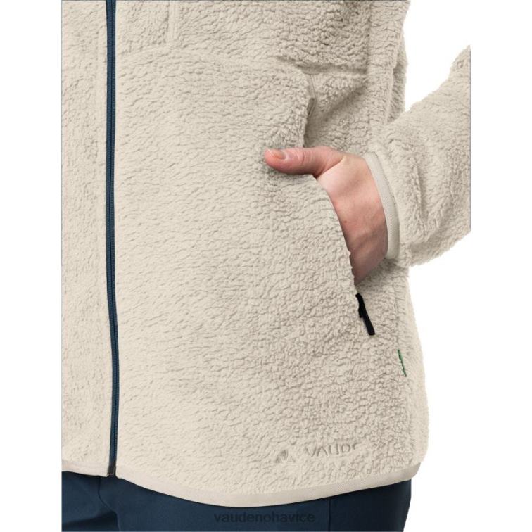 VAUDE 6FF4J373 oblečenie ecru ženy páperová bunda s kapucňou manukau
