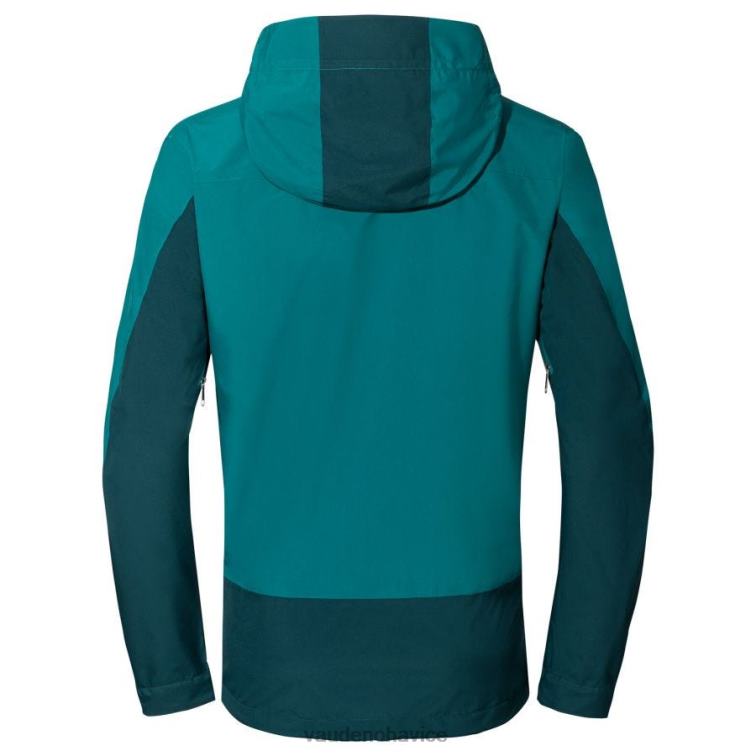 VAUDE 6FF4J40 oblečenie prašný mach ženy Neyland 2,5-vrstvová bunda do dažďa