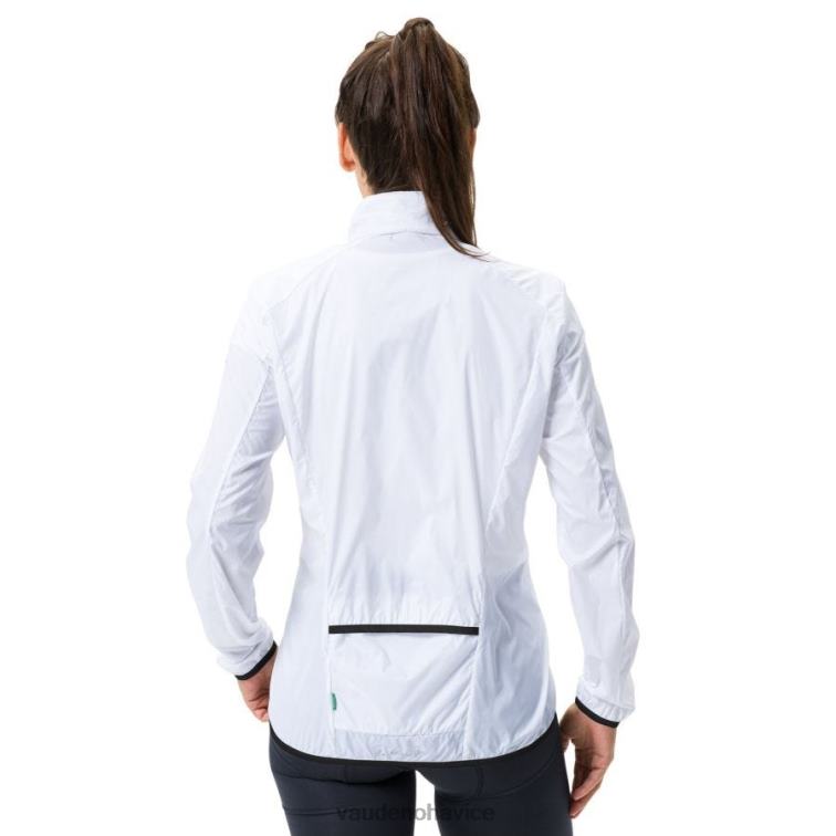 VAUDE 6FF4J48 oblečenie biely ženy veterná bunda matera