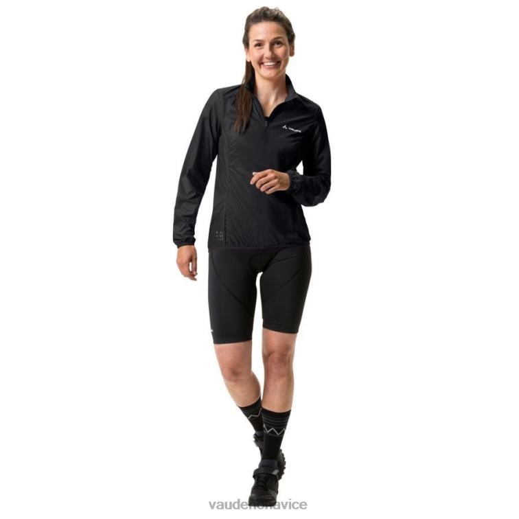 VAUDE 6FF4J50 oblečenie čierna ženy veterná bunda matera