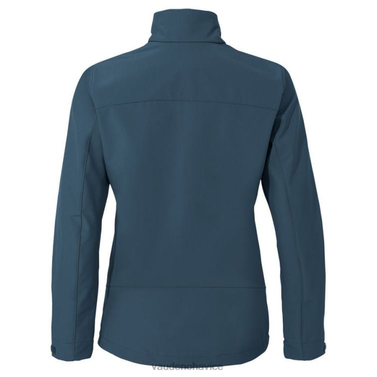 VAUDE 6FF4J84 oblečenie čierna ženy cyklónová vi softshellová bunda