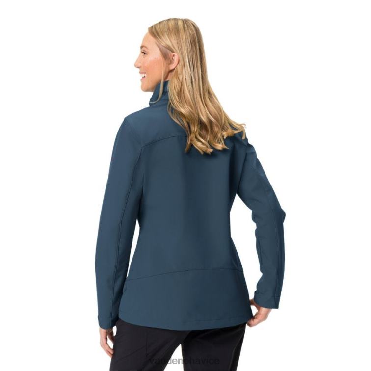 VAUDE 6FF4J84 oblečenie čierna ženy cyklónová vi softshellová bunda