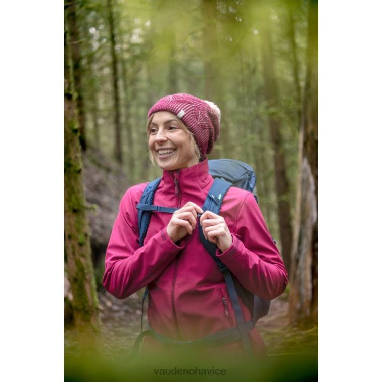 VAUDE 6FF4J85 oblečenie čierna ženy cyklónová vi softshellová bunda