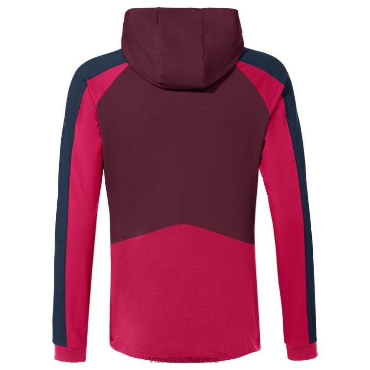 VAUDE 6FF4J680 oblečenie karmínovo červená ženy cyklistický dres qimsa
