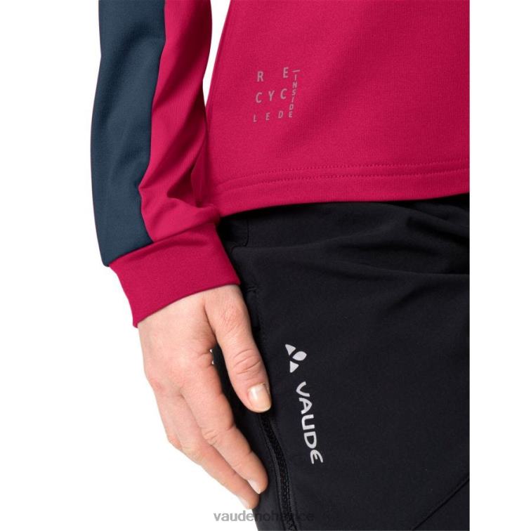 VAUDE 6FF4J680 oblečenie karmínovo červená ženy cyklistický dres qimsa