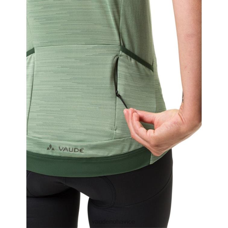 VAUDE 6FF4J781 oblečenie vŕba zelená ženy kuro celozipsový cyklistický dres
