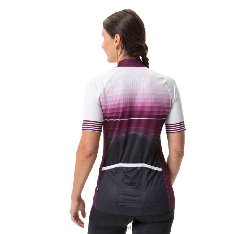 VAUDE 6FF4J796 oblečenie cassis ženy pretekársky cyklistický dres s polovičným zipsom