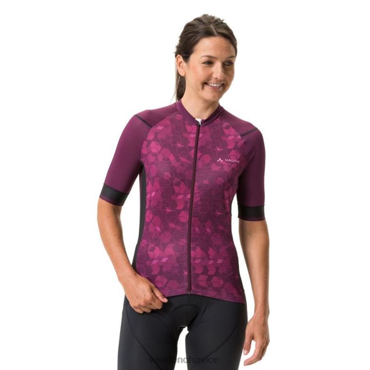 VAUDE 6FF4J841 oblečenie cassis ženy furka celorozopínací cyklistický dres