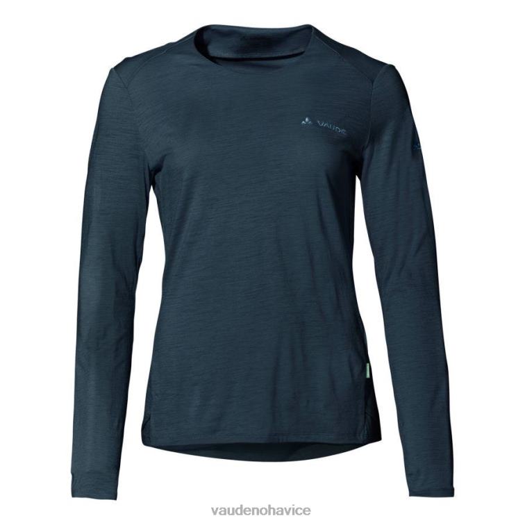 VAUDE 6FF4J657 oblečenie temné more ženy yaras košeľa s dlhým rukávom