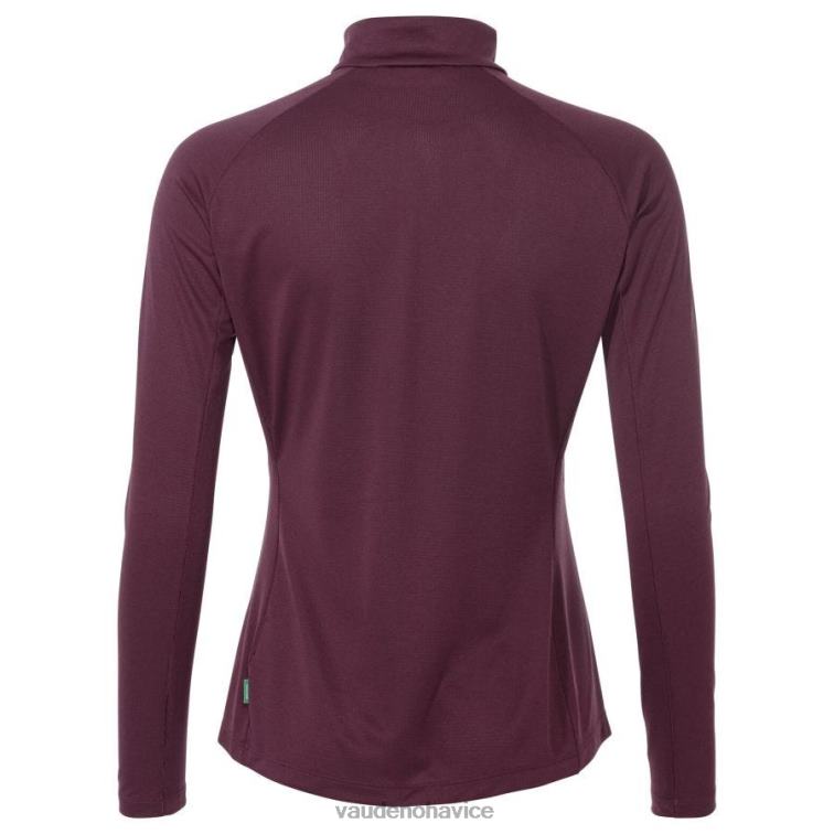 VAUDE 6FF4J879 oblečenie čierna ženy larice II košeľa s dlhým rukávom