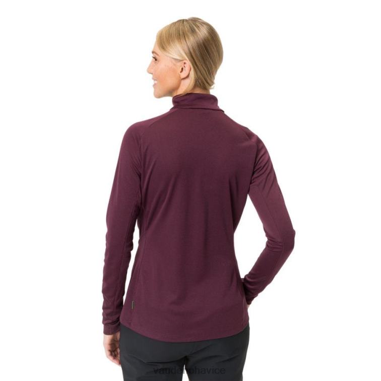 VAUDE 6FF4J879 oblečenie čierna ženy larice II košeľa s dlhým rukávom