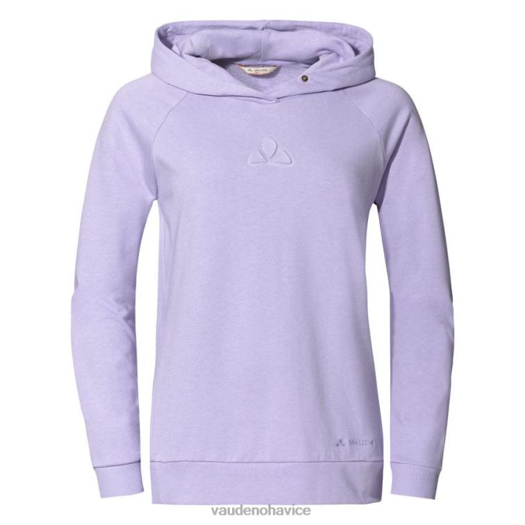VAUDE 6FF4J707 oblečenie pastelová lila ženy mikina s kapucňou mineo