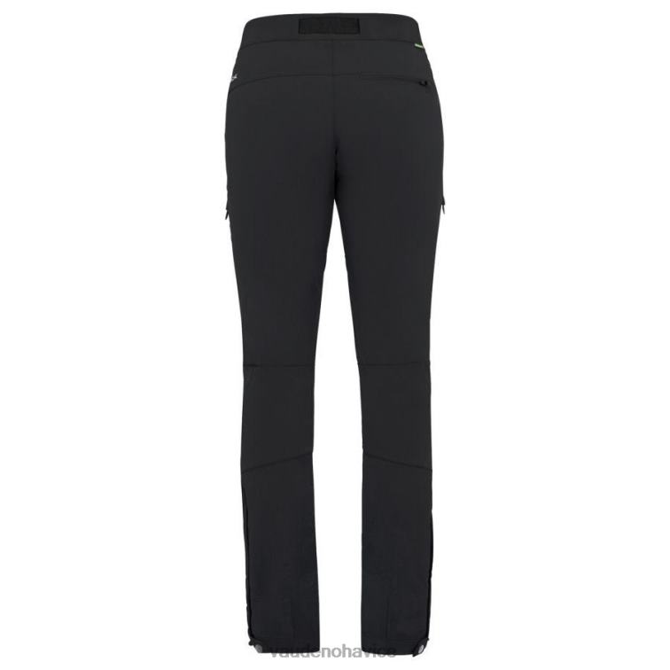 VAUDE 6FF4J393 oblečenie čierna ženy softshellové nohavice badile ii