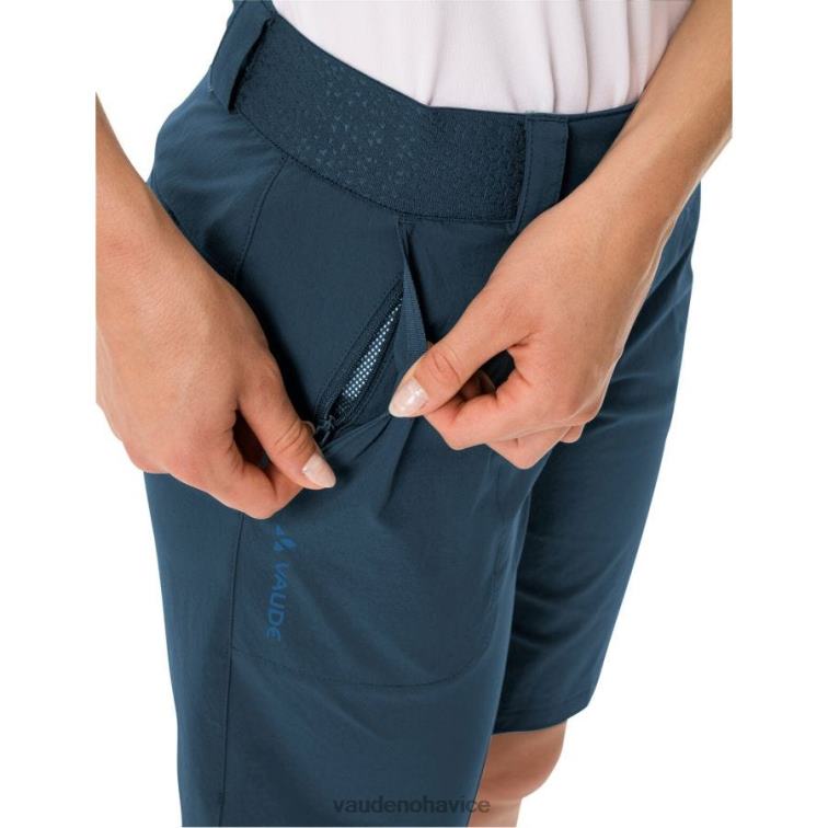VAUDE 6FF4J420 oblečenie temné more ženy farley stretch šortky ii