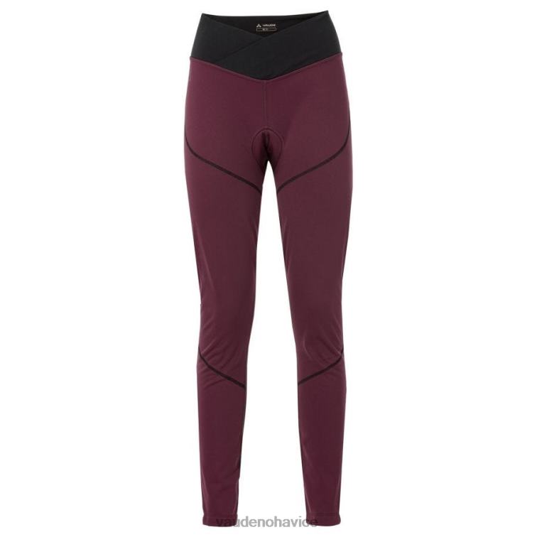 VAUDE 6FF4J452 oblečenie čierna ženy posta softshellové cyklistické úzke nohavice