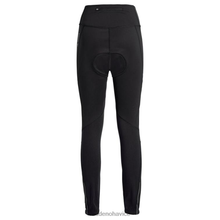 VAUDE 6FF4J453 oblečenie čierna ženy posta softshellové cyklistické úzke nohavice