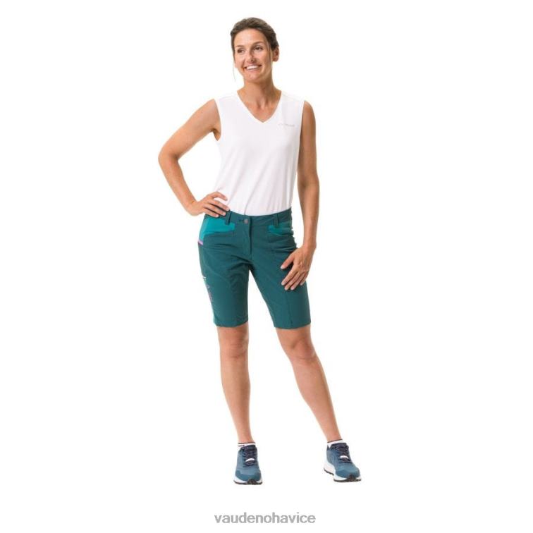 VAUDE 6FF4J468 oblečenie kačica zelená ženy elope bermudy
