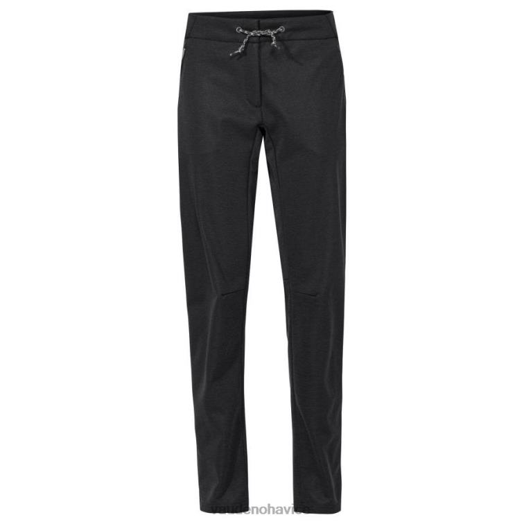 VAUDE 6FF4J479 oblečenie čierna ženy tremalzo softshellové cyklistické šortky