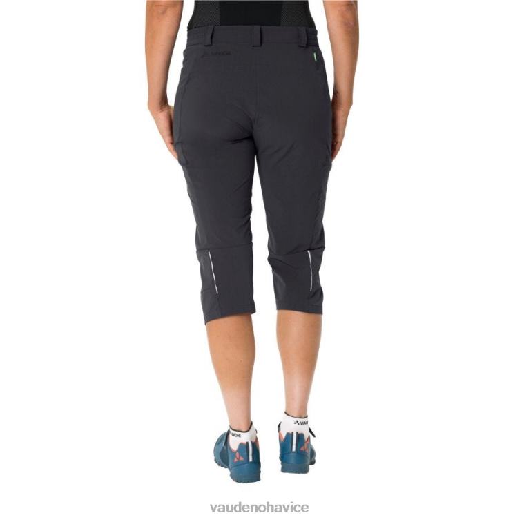 VAUDE 6FF4J490 oblečenie čierna ženy 3/4 cyklistické šortky yaras