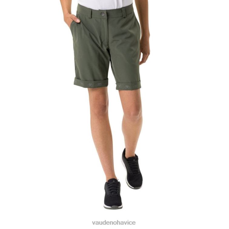 VAUDE 6FF4J535 oblečenie kaki ženy cyklistické krátke cyklistické šortky