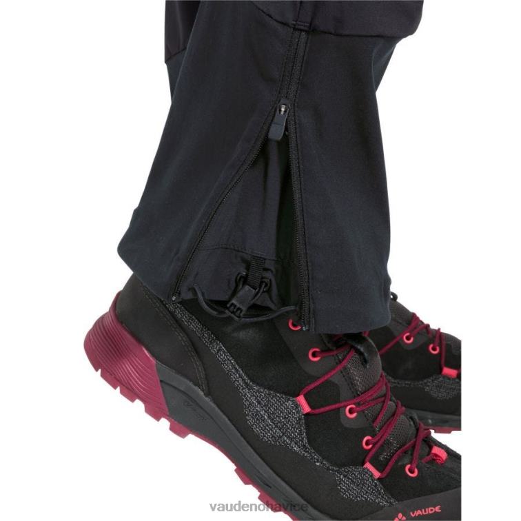 VAUDE 6FF4J552 oblečenie čierna ženy croz ii nohavice