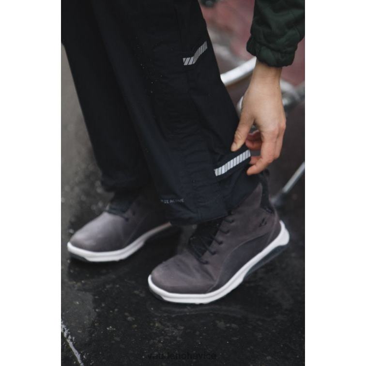 VAUDE 6FF4J554 oblečenie čierna ženy yaras rain iii nohavice do dažďa na zips