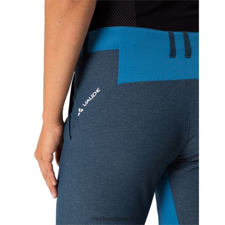 VAUDE 6FF4J582 oblečenie temné more ženy cyklistické šortky tremalzo 7/8