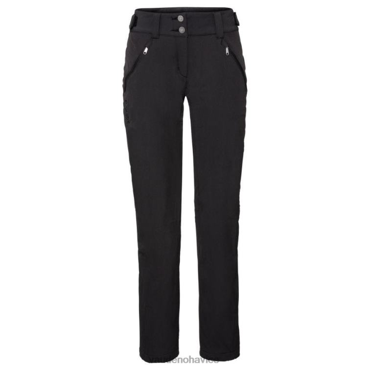VAUDE 6FF4J583 oblečenie čierna ženy skomer softshellové nohavice