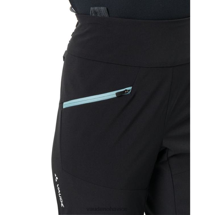 VAUDE 6FF4J588 oblečenie čierna ženy softshellové nohavice monviso