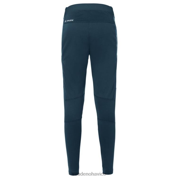 VAUDE 6FF4J595 oblečenie temné more ženy larice softshellové pančuchové nohavice