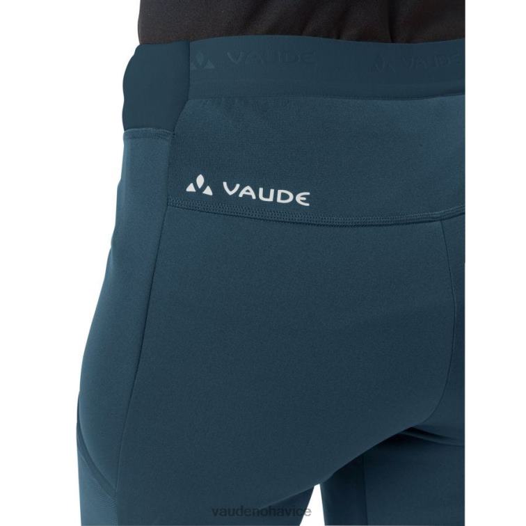 VAUDE 6FF4J595 oblečenie temné more ženy larice softshellové pančuchové nohavice