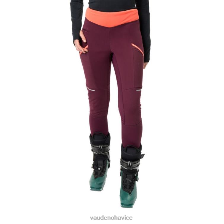 VAUDE 6FF4J596 oblečenie cassis ženy larice softshellové pančuchové nohavice