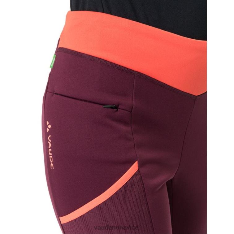 VAUDE 6FF4J596 oblečenie cassis ženy larice softshellové pančuchové nohavice