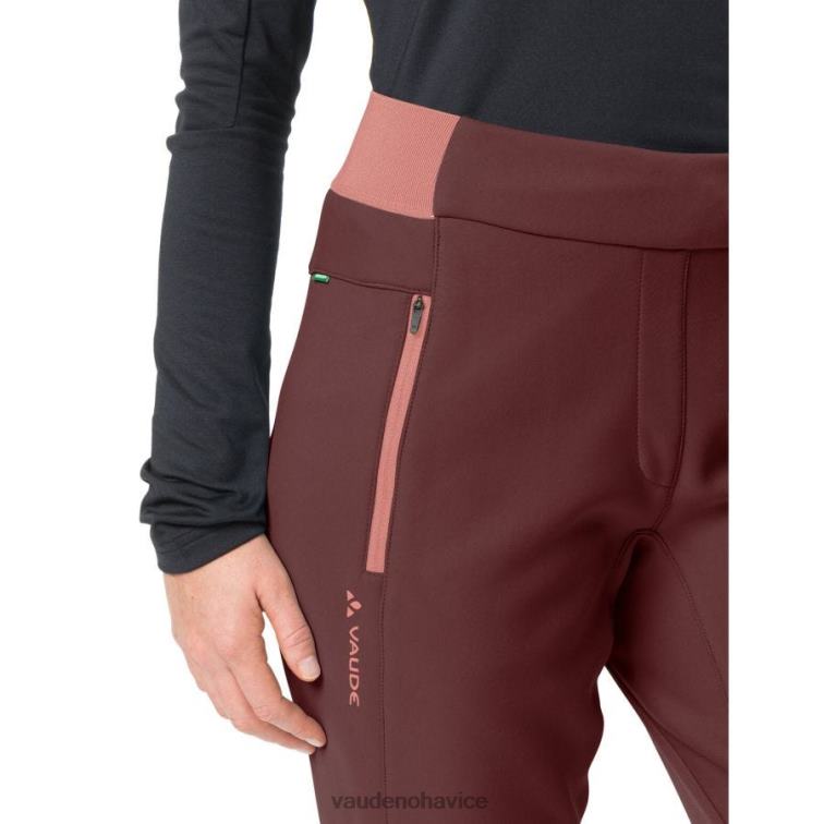 VAUDE 6FF4J597 oblečenie tmavá čerešňa ženy joggingové nohavice neyland