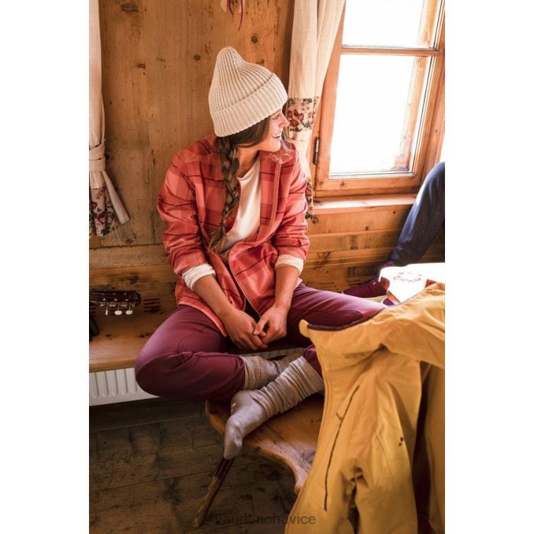 VAUDE 6FF4J597 oblečenie tmavá čerešňa ženy joggingové nohavice neyland