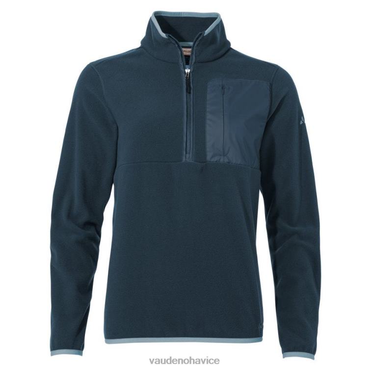 VAUDE 6FF4J872 oblečenie temné more ženy Rosemoor fleece sveter s polovičným zipsom
