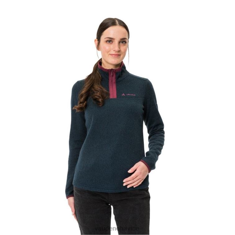 VAUDE 6FF4J895 oblečenie temné more ženy Moena fleece svetr
