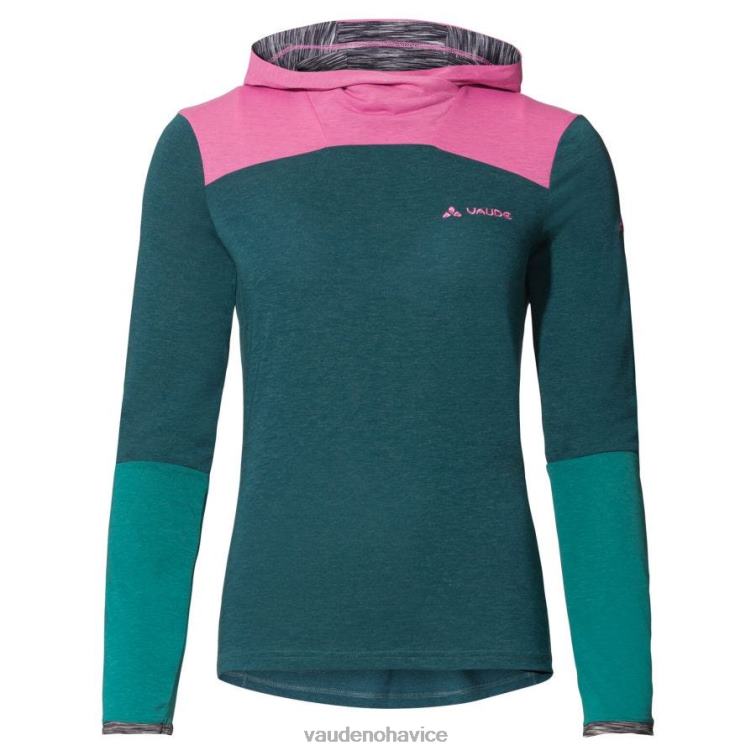 VAUDE 6FF4J623 oblečenie kačica zelená ženy Tremalzo tričko s dlhým rukávom