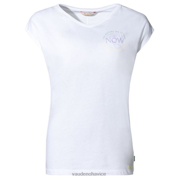 VAUDE 6FF4J733 oblečenie biely ženy vyhlásiť tričko