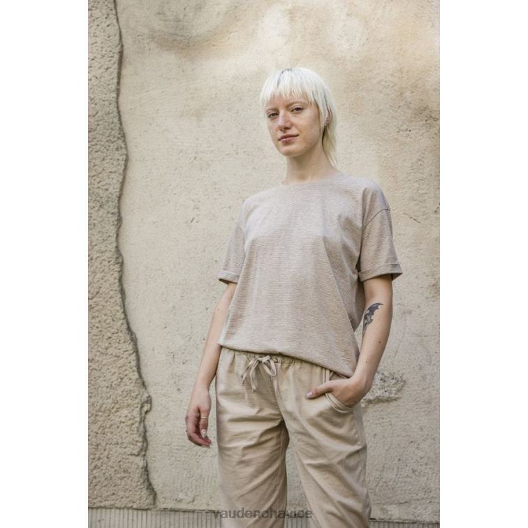 VAUDE 6FF4J770 oblečenie temné more ženy pruhované tričko mineo