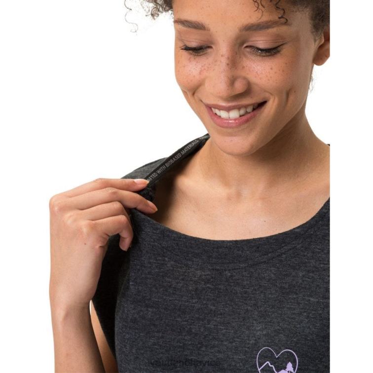 VAUDE 6FF4J774 oblečenie čierna ženy Neyland tričko